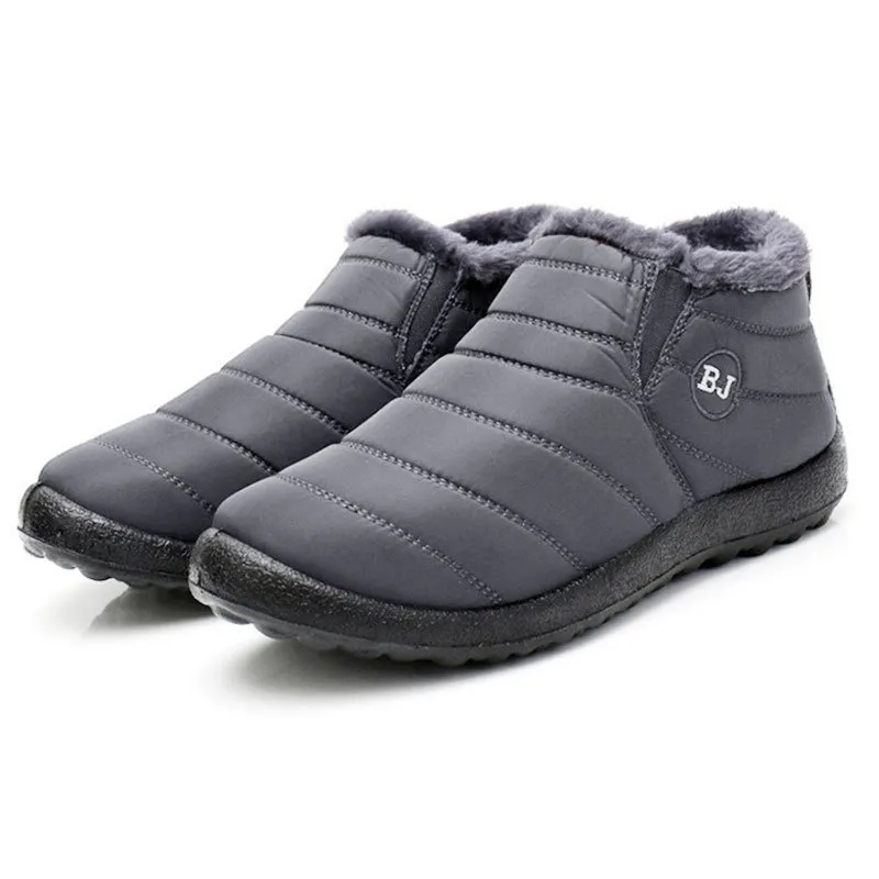 Men's Winter Fleece Warm Comfortable Sneakers-caipcmall