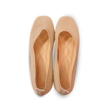 Women's Ballet Comfortable Soft Breathable Non-Slip Orthopedic Slip-On Flat Shoes-caipcmall