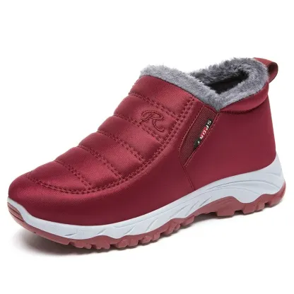 Men's Winter Fleece Warm Comfortable Sneakers-caipcmall