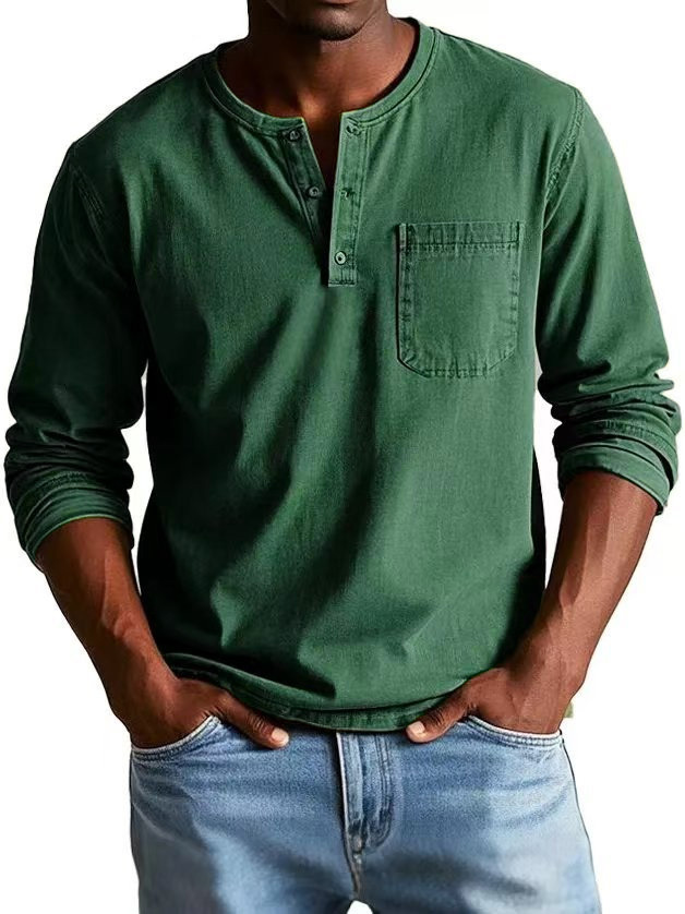 MARCO LUCA | Round neck long sleeve T-shirt