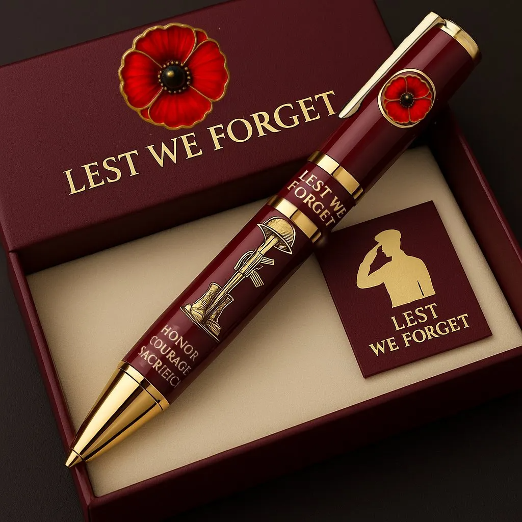 "Lest We Forget" Commemorative Pen 🥀🖋️
