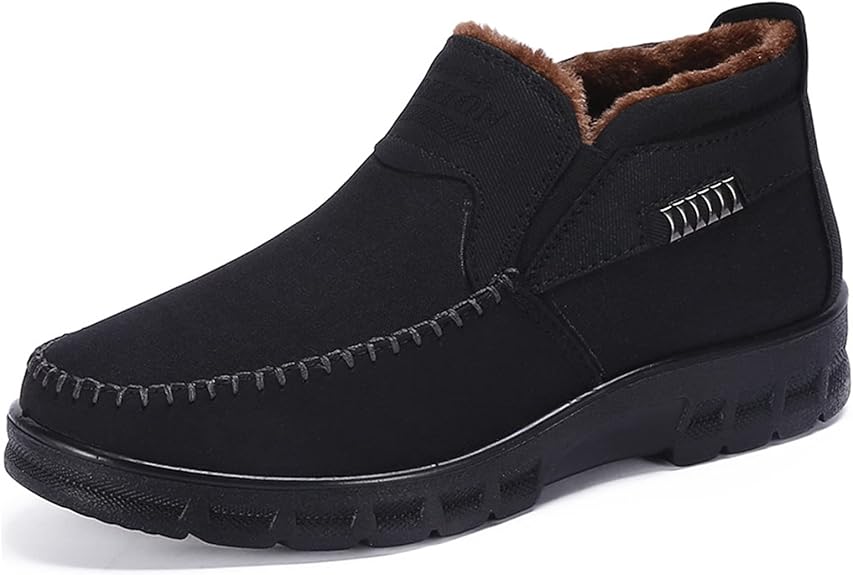 Men's Winter Fleece Warm Comfortable Sneakers-caipcmall