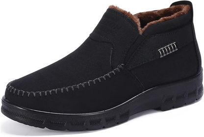 Men's Winter Fleece Warm Comfortable Sneakers-caipcmall