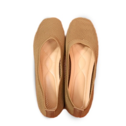 Women's Ballet Comfortable Soft Breathable Non-Slip Orthopedic Slip-On Flat Shoes-caipcmall