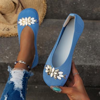 🎁🌸[36-43] New women's flat casual shoes with round toe