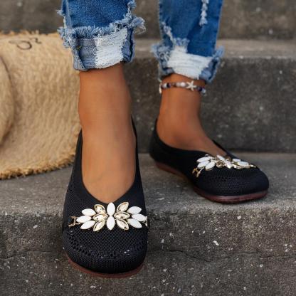 🎁🌸[36-43] New women's flat casual shoes with round toe