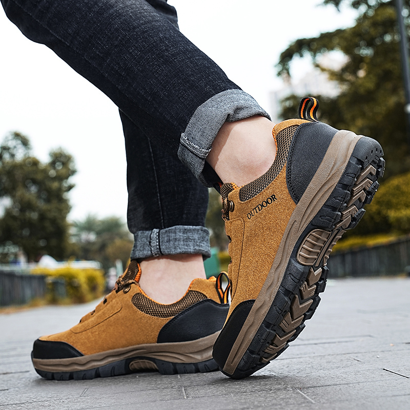 🔥LAST DAY 60% OFF🔥Men's Outdoor Non-slip Comfy Arch Support Walking Shoes, Comfy Orthopedic Walking Shoes-caipcmall