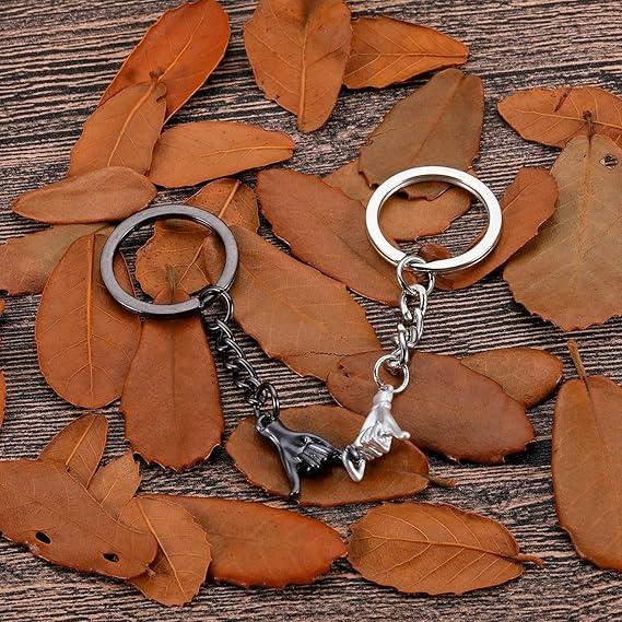 ✨Valentine's Day Limited Offer🎁-2PCS Pinky Promise Matching Keychains💘