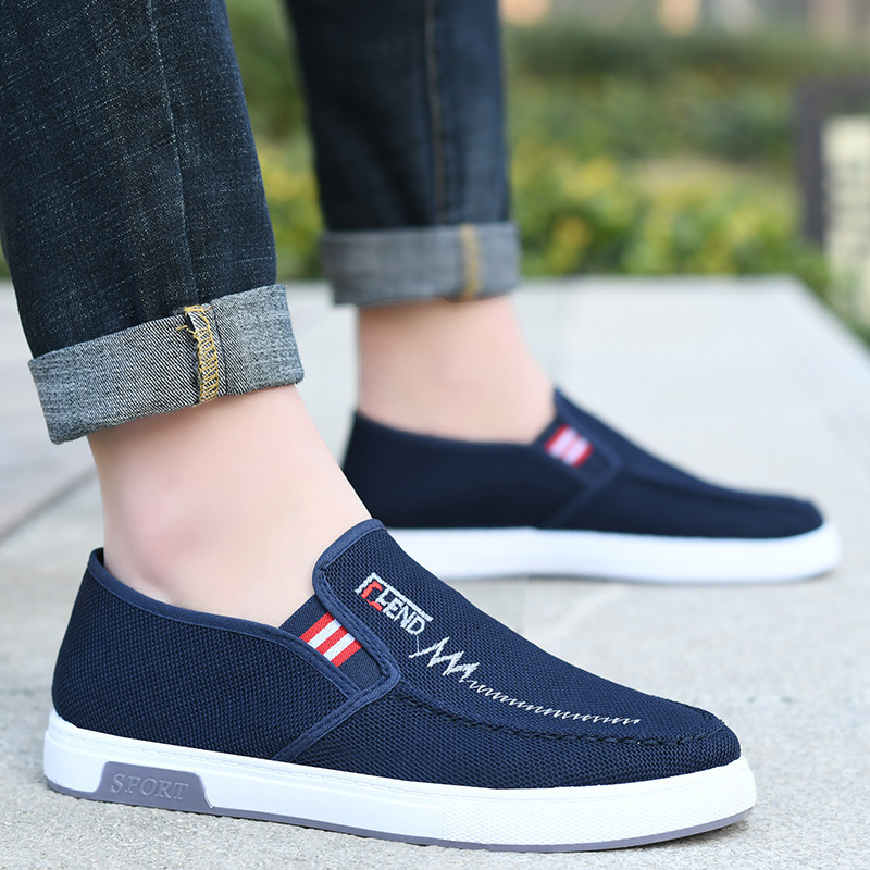 Last Day 70% Off-Men's lightweight and comfortable slip-on arch walking shoes-caipcmall