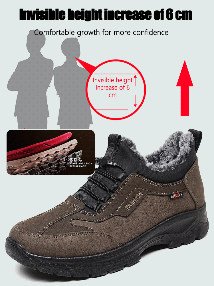 USA Outdoor Lightweight Men Warm Hiking Shoes-caipcmall