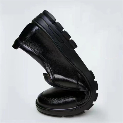 🔥Mens Genuine Leather Soft Inslole Non Slip Casual Business Shoes-caipcmall