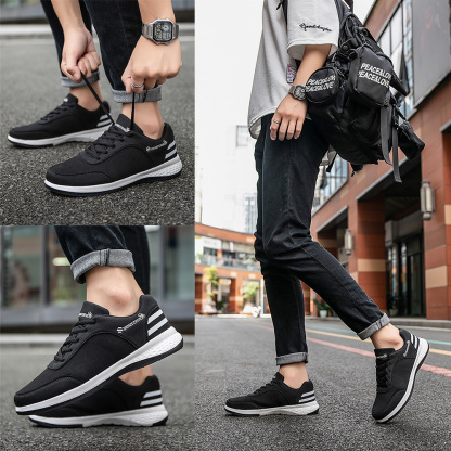 Men's Casual Sports Good Arch Support & Outdoor Breathable Running Shoes-caipcmall