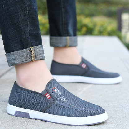 Last Day 70% Off-Men's lightweight and comfortable slip-on arch walking shoes-caipcmall