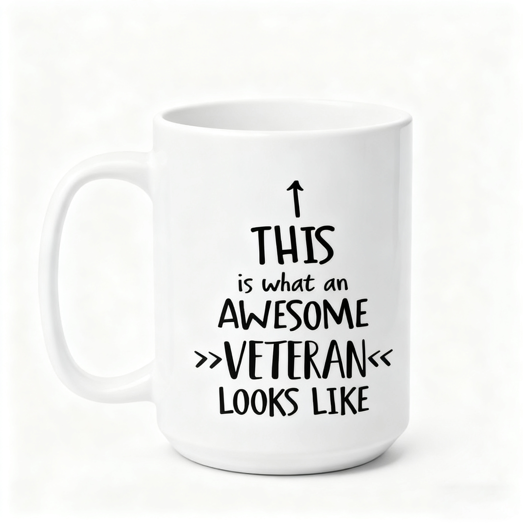This Is What An Awesome Veteran Looks Like Funny Mug