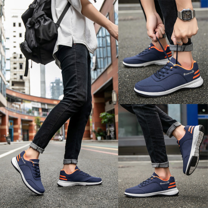Men's Casual Sports Good Arch Support & Outdoor Breathable Running Shoes-caipcmall