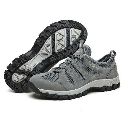 🔥ON THIS WEEK SALE 50% OFF🔥MEN ARCH SUPPORT & BREATHABLE AND LIGHT & NON-SLIP SHOES -Hiking Walking Shoes-caipcmall