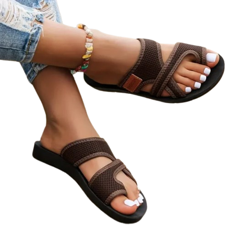 🔥Last Day Promotion 50% OFF✨2024Women's Hollow Mesh Slide Sandals