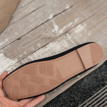Women's Ballet Comfortable Soft Breathable Non-Slip Orthopedic Slip-On Flat Shoes-caipcmall