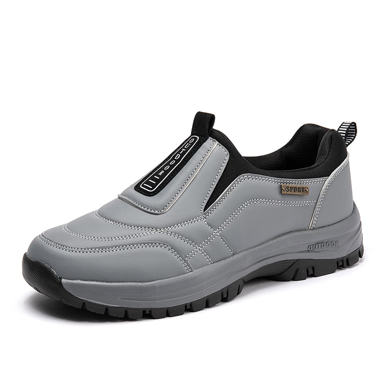 MEN'S EXTENDED WIDTH FOOT COMFORTABLE SNEAKERS WITH ARCH SUPPORT AND SHOCK ABSORPTION-caipcmall