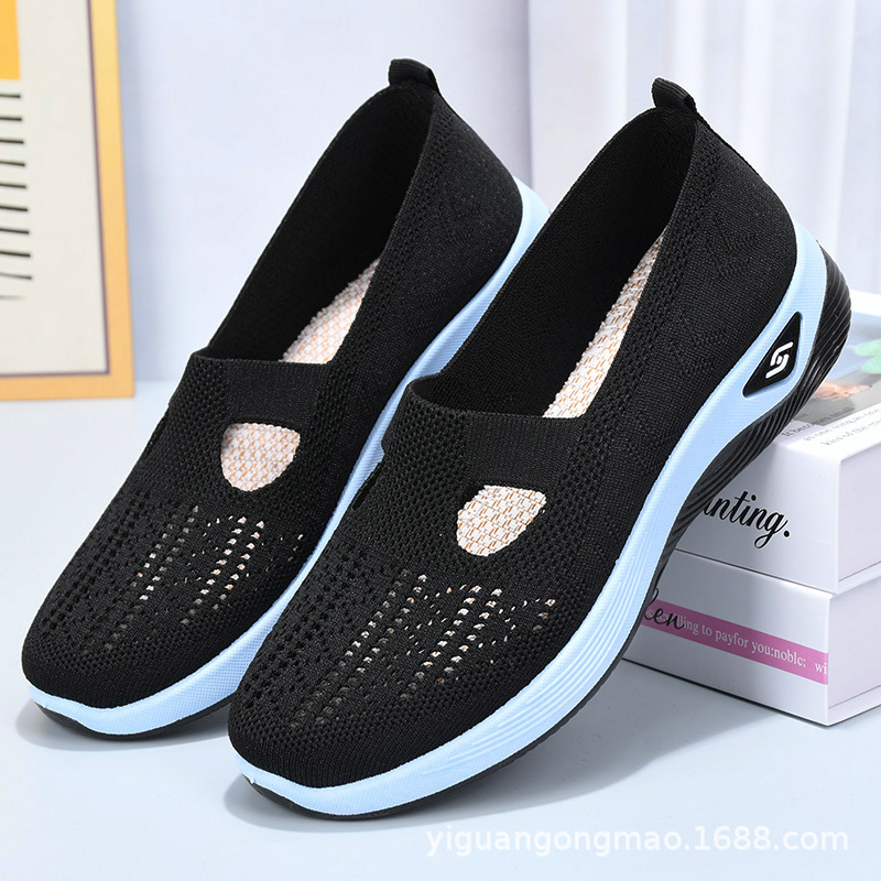 Women's slip-on walking shoes, breathable, non-slip, comfortable and lightweight sandals