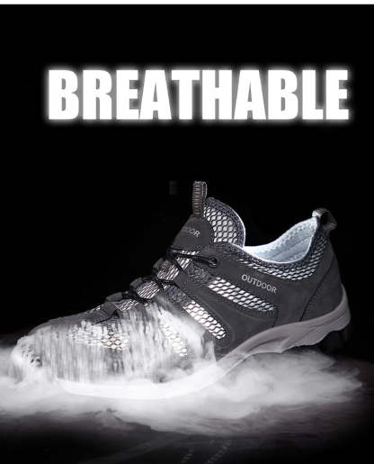 🔥ON THIS WEEK SALE 50% OFF🔥MEN ARCH SUPPORT & BREATHABLE AND LIGHT & NON-SLIP SHOES -Hiking Walking Shoes-caipcmall