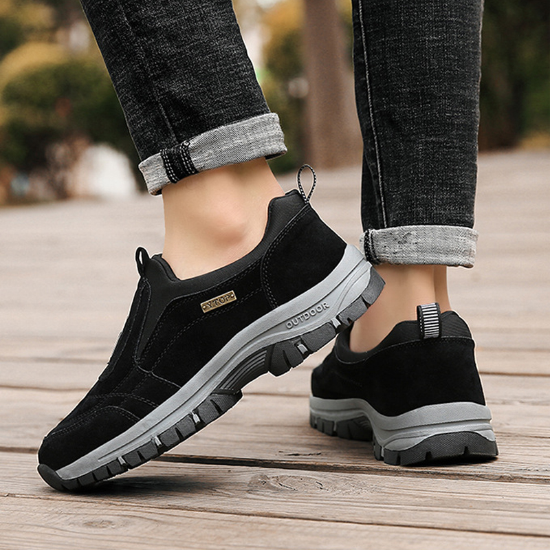 (🔥HOT) Men's Comfortable Waterproof Orthopedic Walking Shoes - Arch Support and Cushioning Shock Absorption Technology-caipcmall