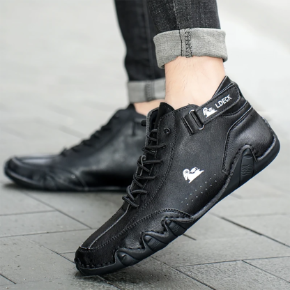 New fashionable short lace-up boots for men and women-caipcmall