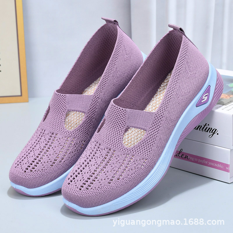 Women's slip-on walking shoes, breathable, non-slip, comfortable and lightweight sandals