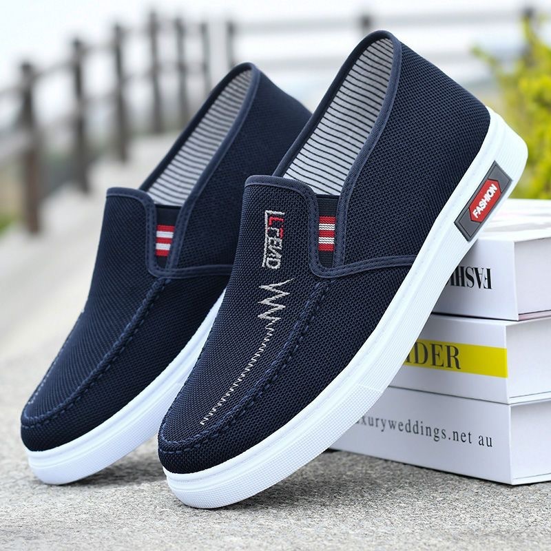 Last Day 70% Off-Men's lightweight and comfortable slip-on arch walking shoes-caipcmall