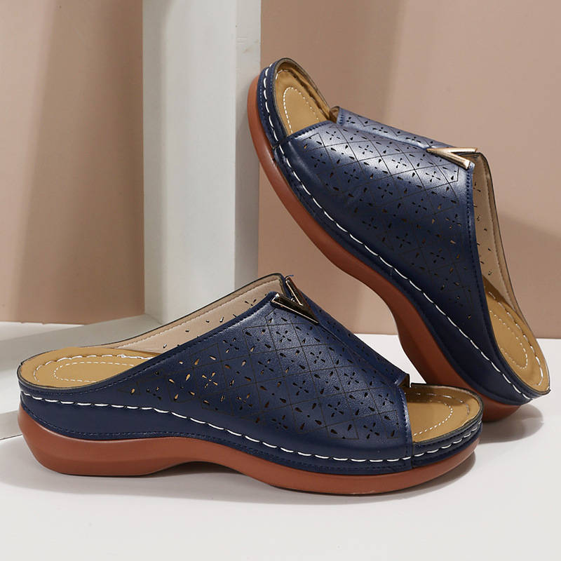 Last Day 50 OFF Women's Platform Sandals Wedge Ankle Strap Open Toe Sandals