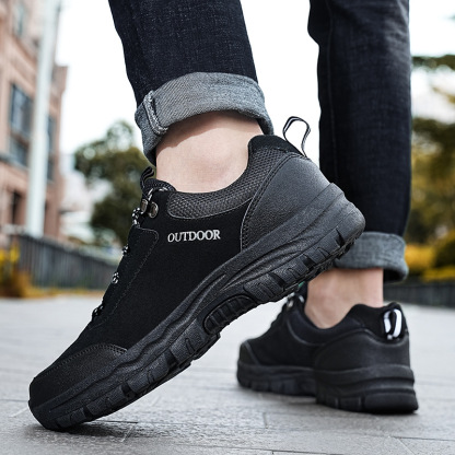 🔥LAST DAY 60% OFF🔥Men's Outdoor Non-slip Comfy Arch Support Walking Shoes, Comfy Orthopedic Walking Shoes-caipcmall