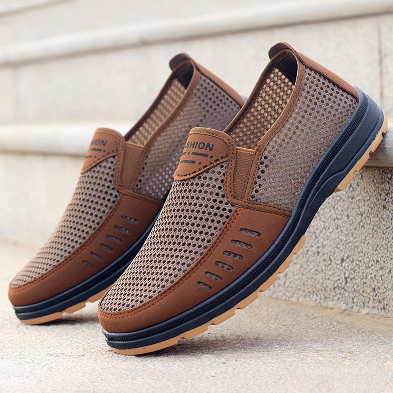 Men's slip-on breathable casual shoes