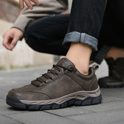 🔥Last Day Promotion 70% OFF 🎁Men's Outdoor Comfy Arch Support Waterproof Walking Shoes-caipcmall