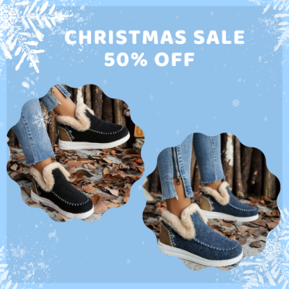 🔥Christmas Hot Sale🔥OrthoComfy Seniors' Denny Wool Winter Boots-caipcmall