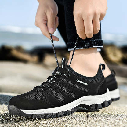 🔥ON THIS WEEK SALE 50% OFF🔥MEN ARCH SUPPORT & BREATHABLE AND LIGHT & NON-SLIP SHOES -Hiking Walking Shoes-caipcmall