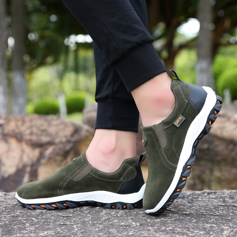 Men's Arch Support Easy On/Off Breathable Non-Slip Orthotic Shoes-caipcmall