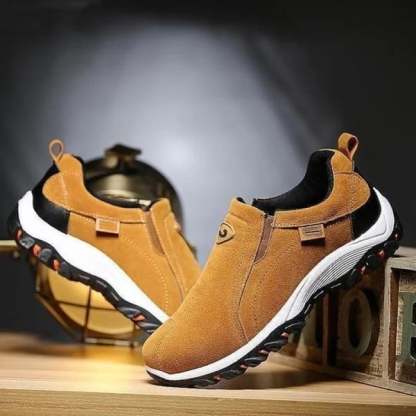 Men's Good Arch Support & Easy To Put On And Take Off & Breathable And Light & Non-slip Shoes-caipcmall