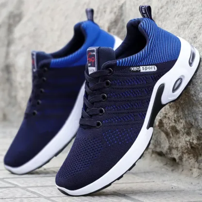 Professional Running Shoes For Men Lightweight Men's Designer Mesh Sneakers Lace-Up Male Outdoor Sports Tennis Shoe-caipcmall