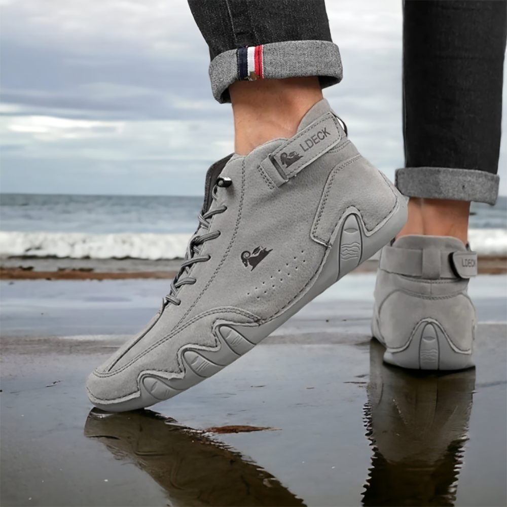 New fashionable short lace-up boots for men and women-caipcmall