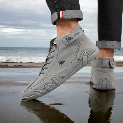 New fashionable short lace-up boots for men and women-caipcmall