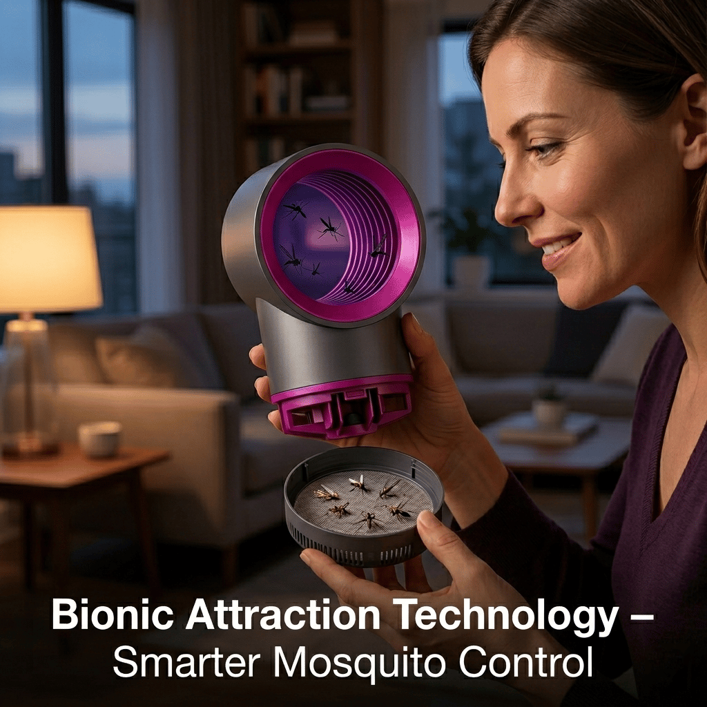 🔥Mother's Day Promotion🦟 Indoor Household Mosquito Killer Lamp — Plug-in Suction-Type Mosquito Trap