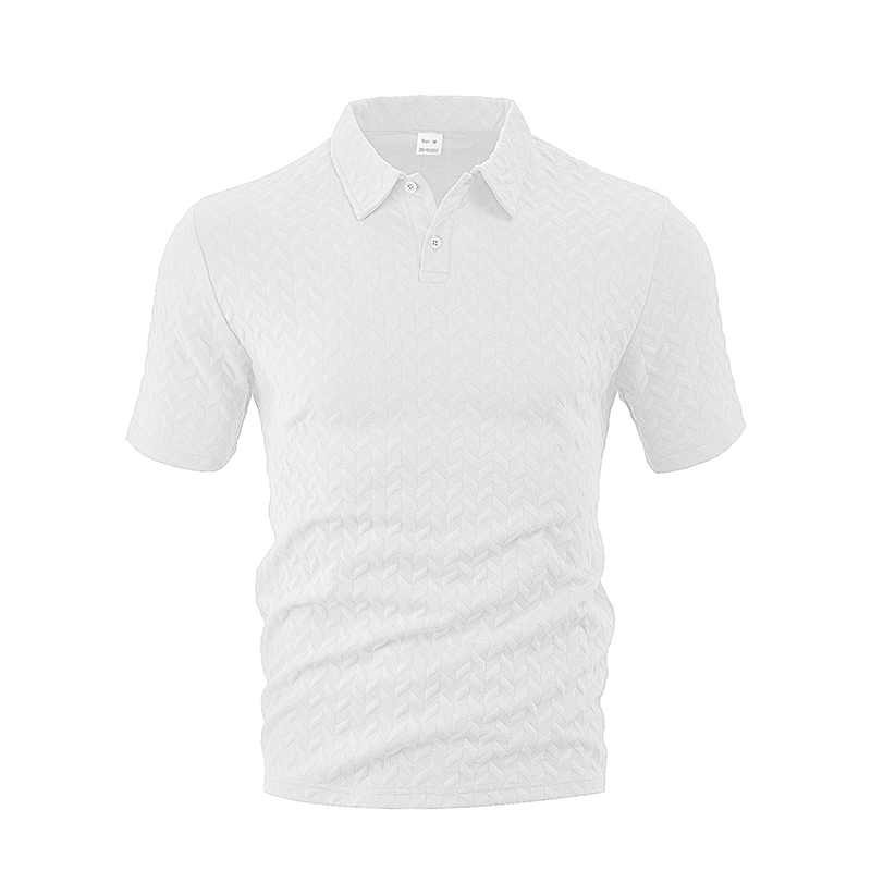 MARCO LUCA | Loose casual men's short-sleeved polo shirt