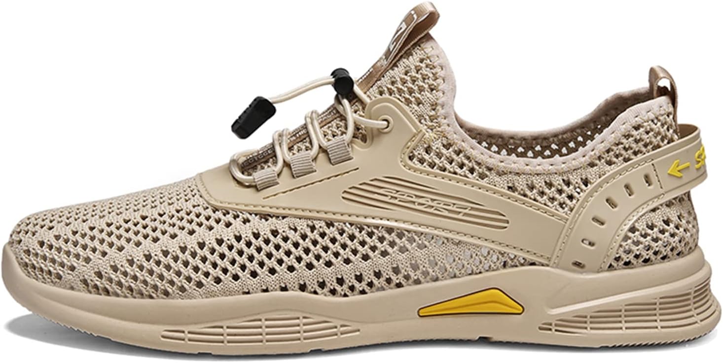 Men's Flyknit Mesh Breathable Sports Casual Shoes-caipcmall