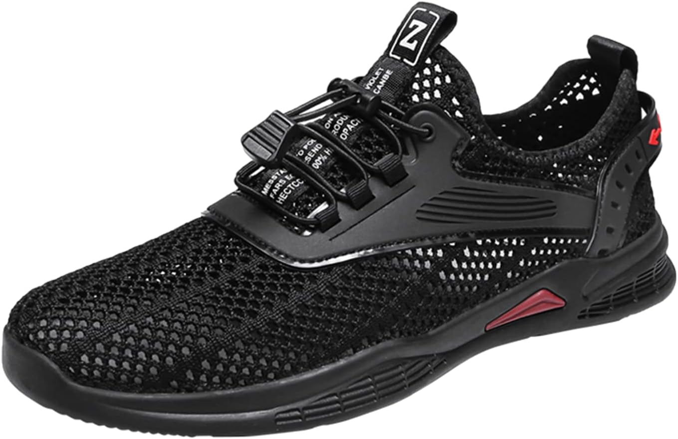 Men's Flyknit Mesh Breathable Sports Casual Shoes-caipcmall