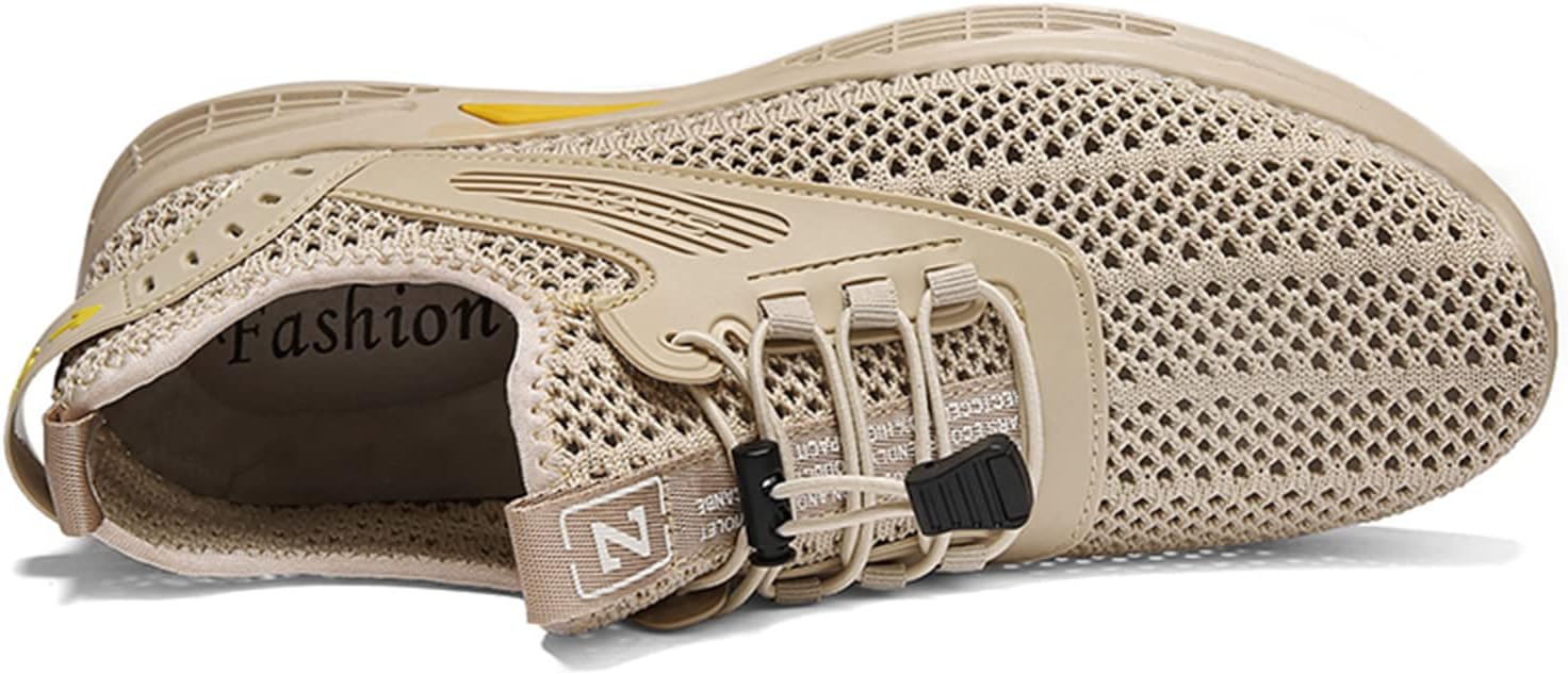 Men's Flyknit Mesh Breathable Sports Casual Shoes-caipcmall