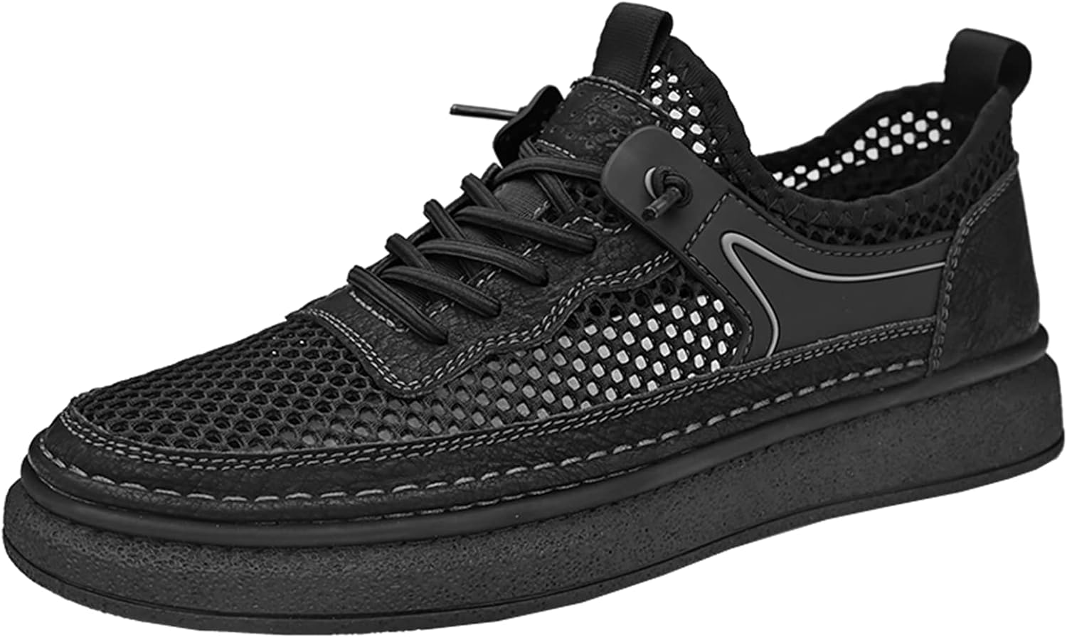 Men's Flyknit Mesh Breathable Sports Casual Shoes-caipcmall