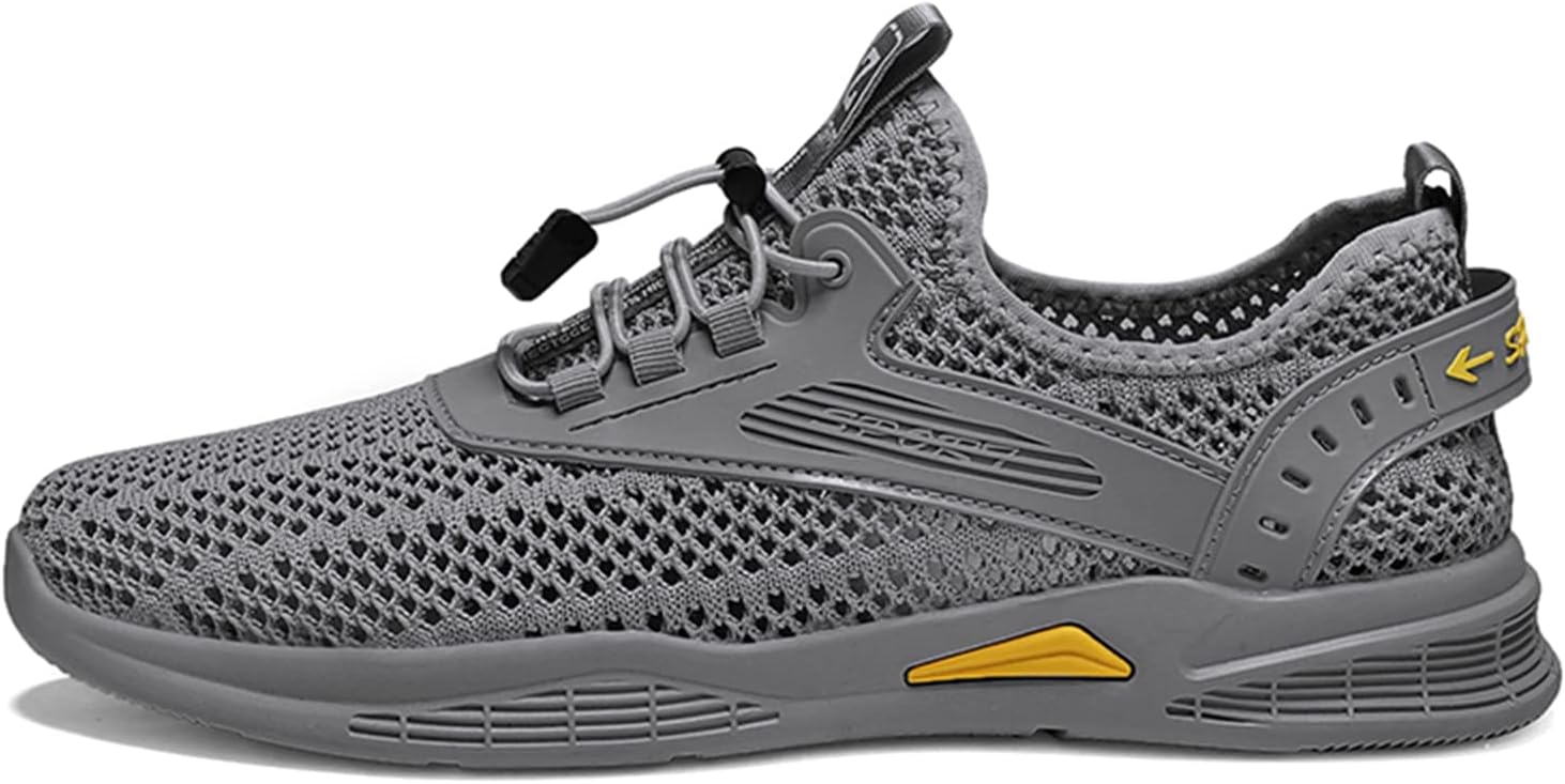 Men's Flyknit Mesh Breathable Sports Casual Shoes-caipcmall