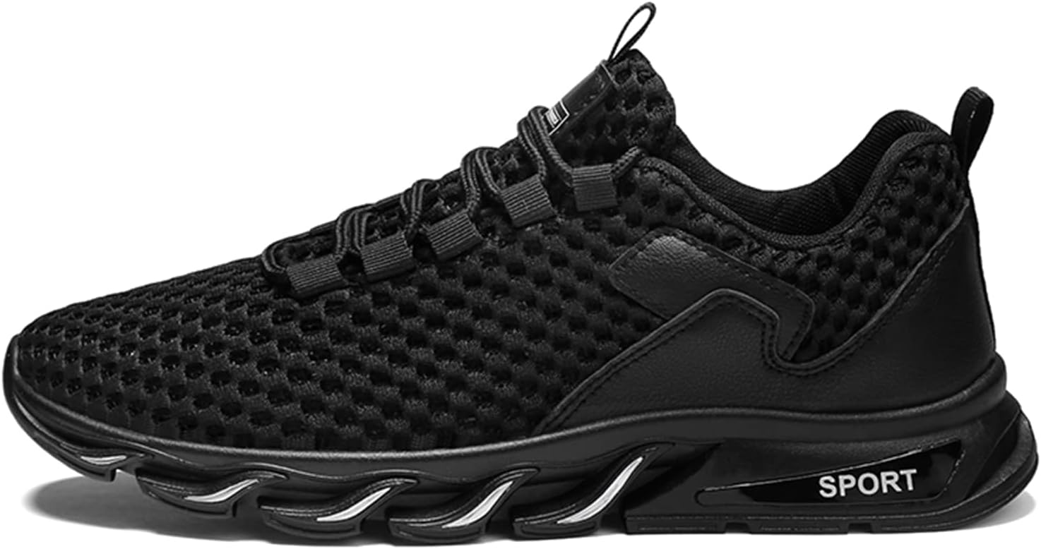 Men's Flyknit Mesh Breathable Sports Casual Shoes-caipcmall