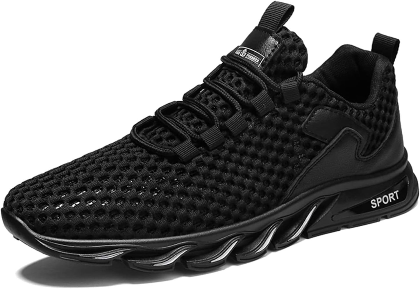 Men's Flyknit Mesh Breathable Sports Casual Shoes-caipcmall