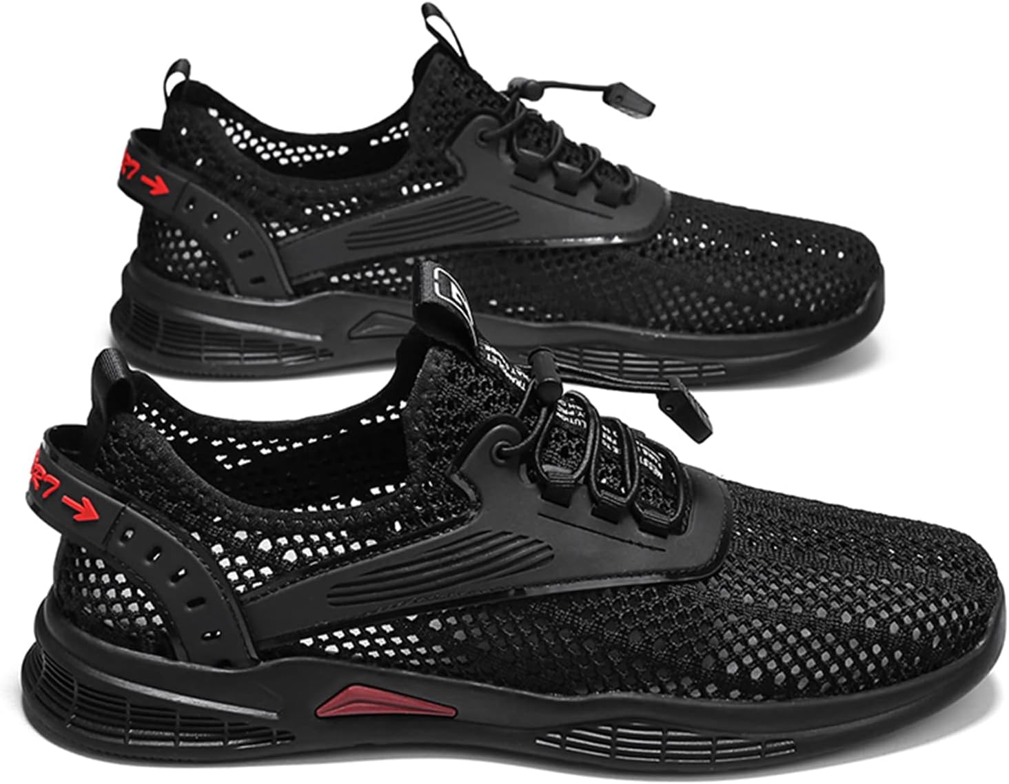 Men's Flyknit Mesh Breathable Sports Casual Shoes-caipcmall